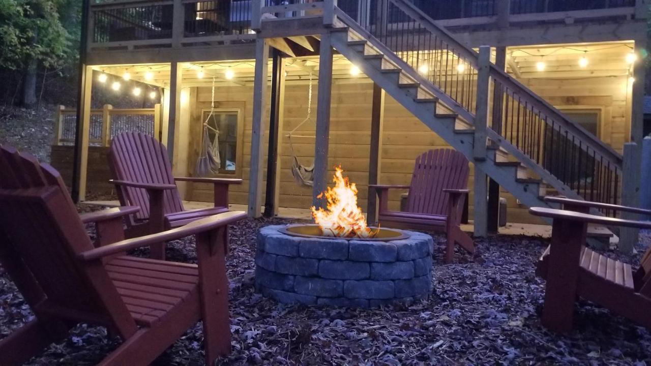 Brand New Build Luxury Mountain Chalet With Hot Tub, Pool, Game Room, Premium Features Ellijay Exteriör bild