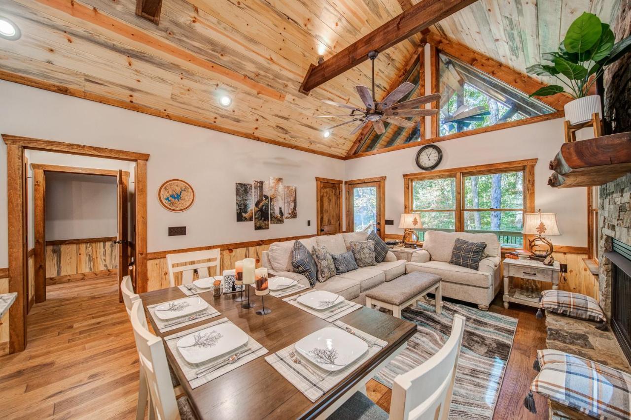 Brand New Build Luxury Mountain Chalet With Hot Tub, Pool, Game Room, Premium Features Ellijay Exteriör bild